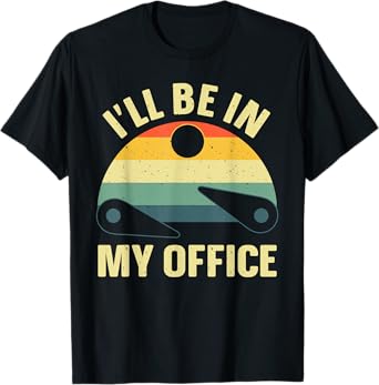 Funny Pinball Design For Men Women Pinball Machine Pinball T-Shirt