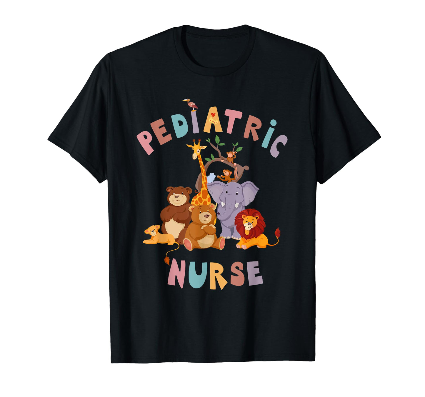 Pediatric Nurse PEDS Nursing Appreciation Pediatric Animal T-Shirt