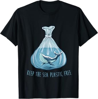 Keep the sea plastic free Save The Planet Environment Ocean T-Shirt
