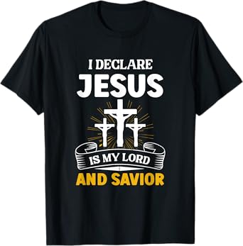 Religious Bible Church Jesus Is My Lord And Savior T-Shirt