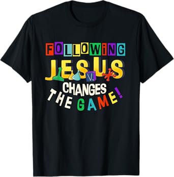 Following Jesus Changes The Game Vacation Bible School Crew T-Shirt