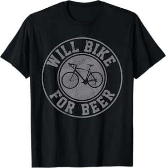 Bicycle Shirt – Road Bike Beer Funny Road Cyclist Gift T-Shirt