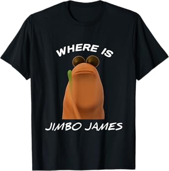 Where is Jimbo James? Funny Marcus the worm VR Chat Robert T-Shirt