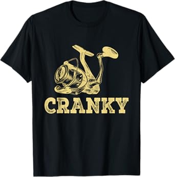Funny Cranky Fishing Lovers Gifts Idea For Men Boys Women T-Shirt