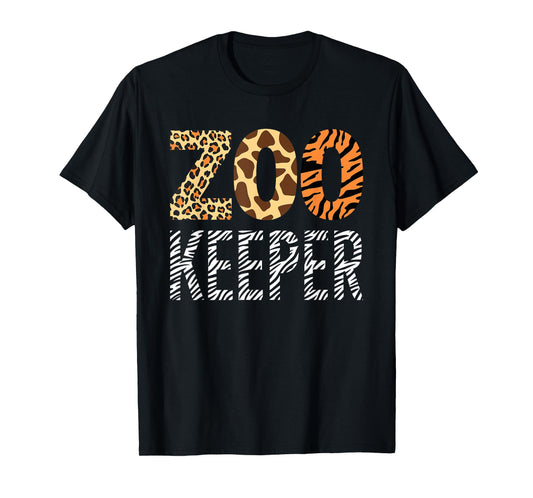 Zookeeper Animals Zoo Wildlife Safari Halloween Costume T-Shirt