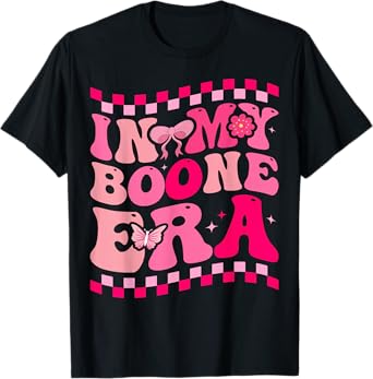 in My Boone Era Funny Heart Men Women Kids T-Shirt