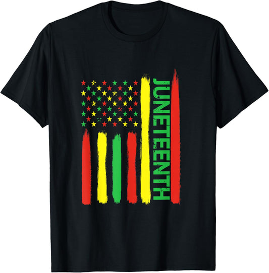 Juneteenth In Flag For Black History Day Black history Junet T-Shirt