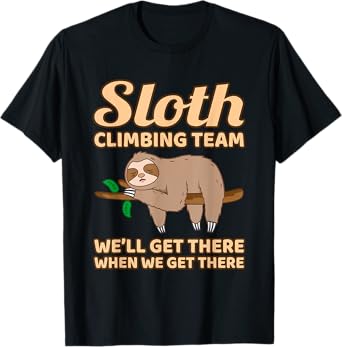 Sloth Climbing Team T-Shirt