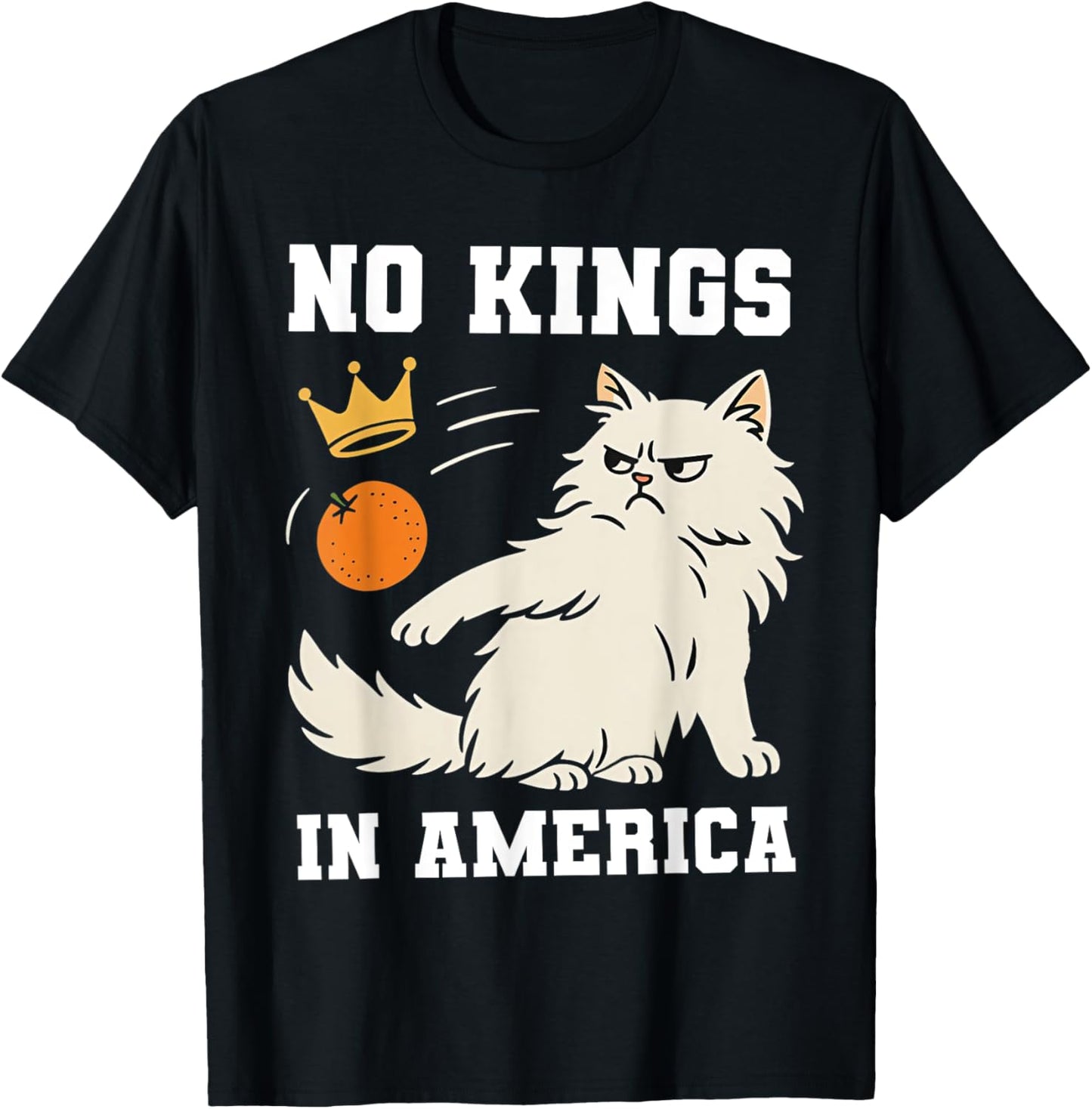 Funny No Kings In America T-Shirt
