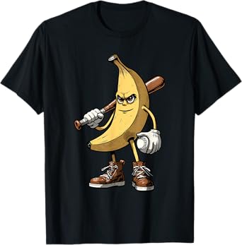 Cool Old School Banana For Banana Lover Men Women Kids T-Shirt