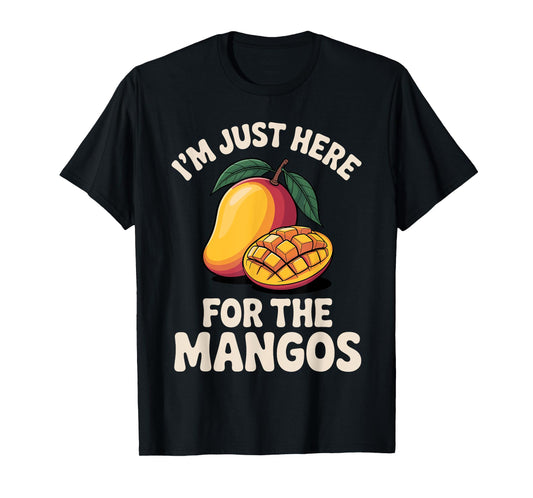 Mango Art for Men Women Vegetarian Mango Fruit Mango Lover T-Shirt