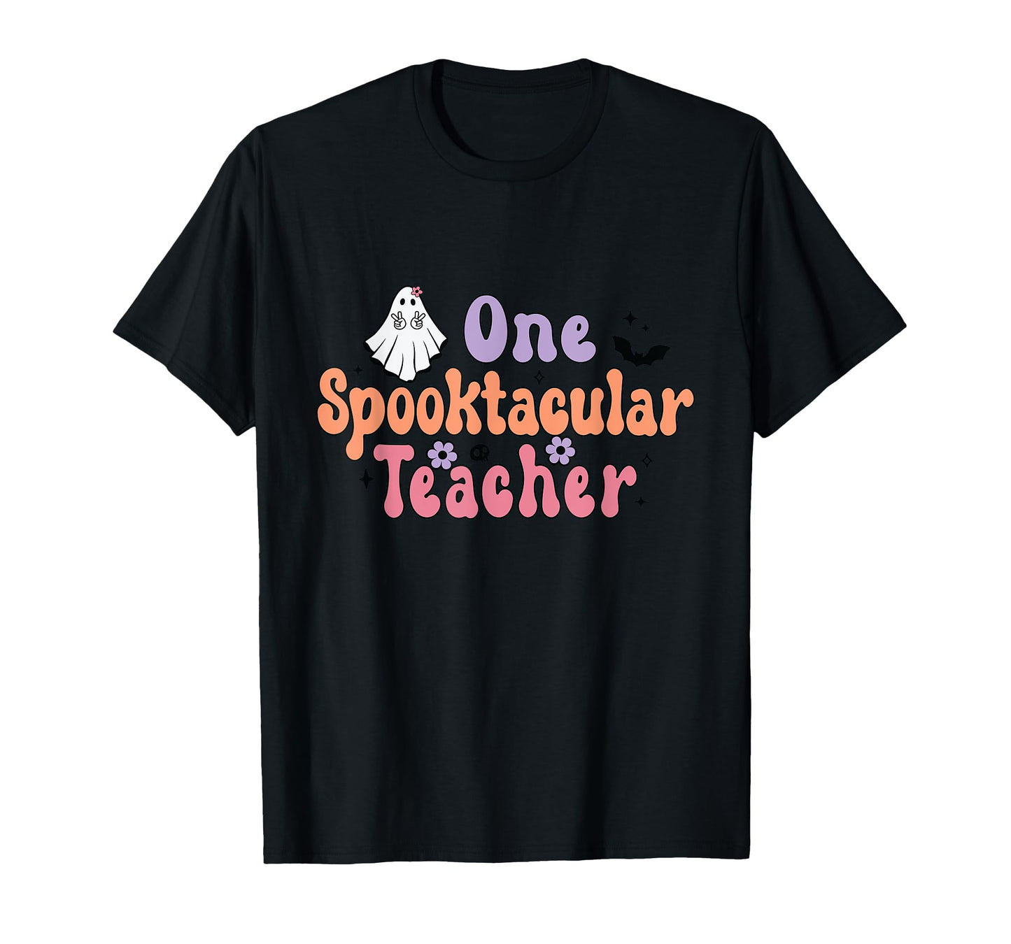 Halloween One Spooktacular Teacher Men Women T-Shirt