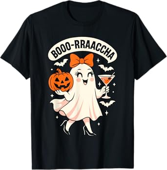Halloween Wine Shirt, Spooky Season Ghost Boo Rracha T-Shirt