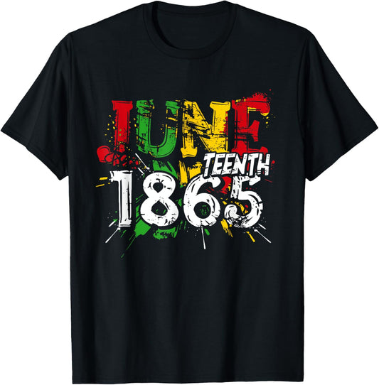 Black Freedom Juneteenth 1865 Black Pride Women, Men, Kids T-Shirt