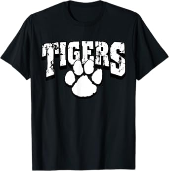 Tigers School Spirit Back To School B T-Shirt