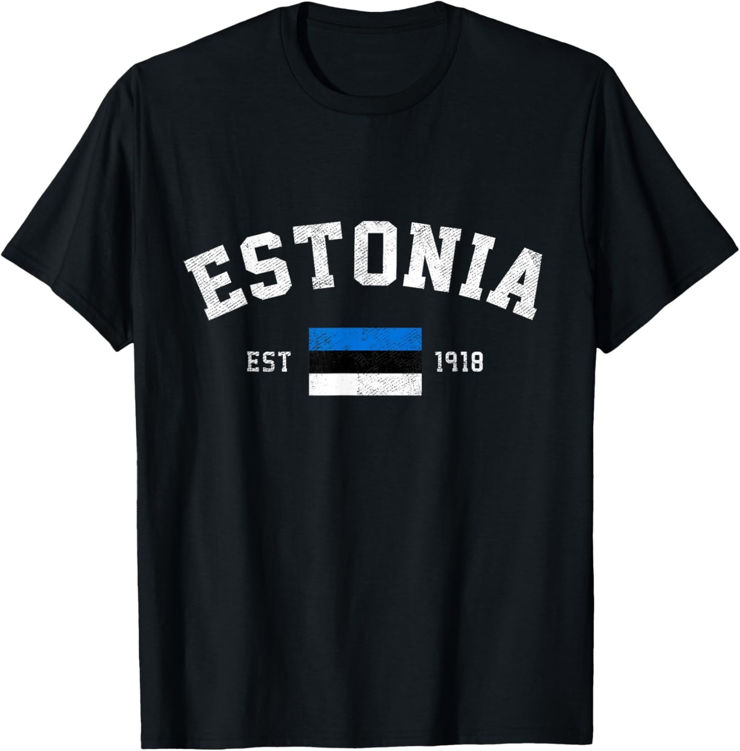 Estonia Est. 1918 Estonian Flag Independence Day T-Shirt