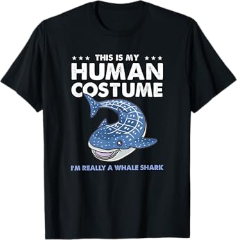 This Is My Human Costume Whale Shark T-Shirt