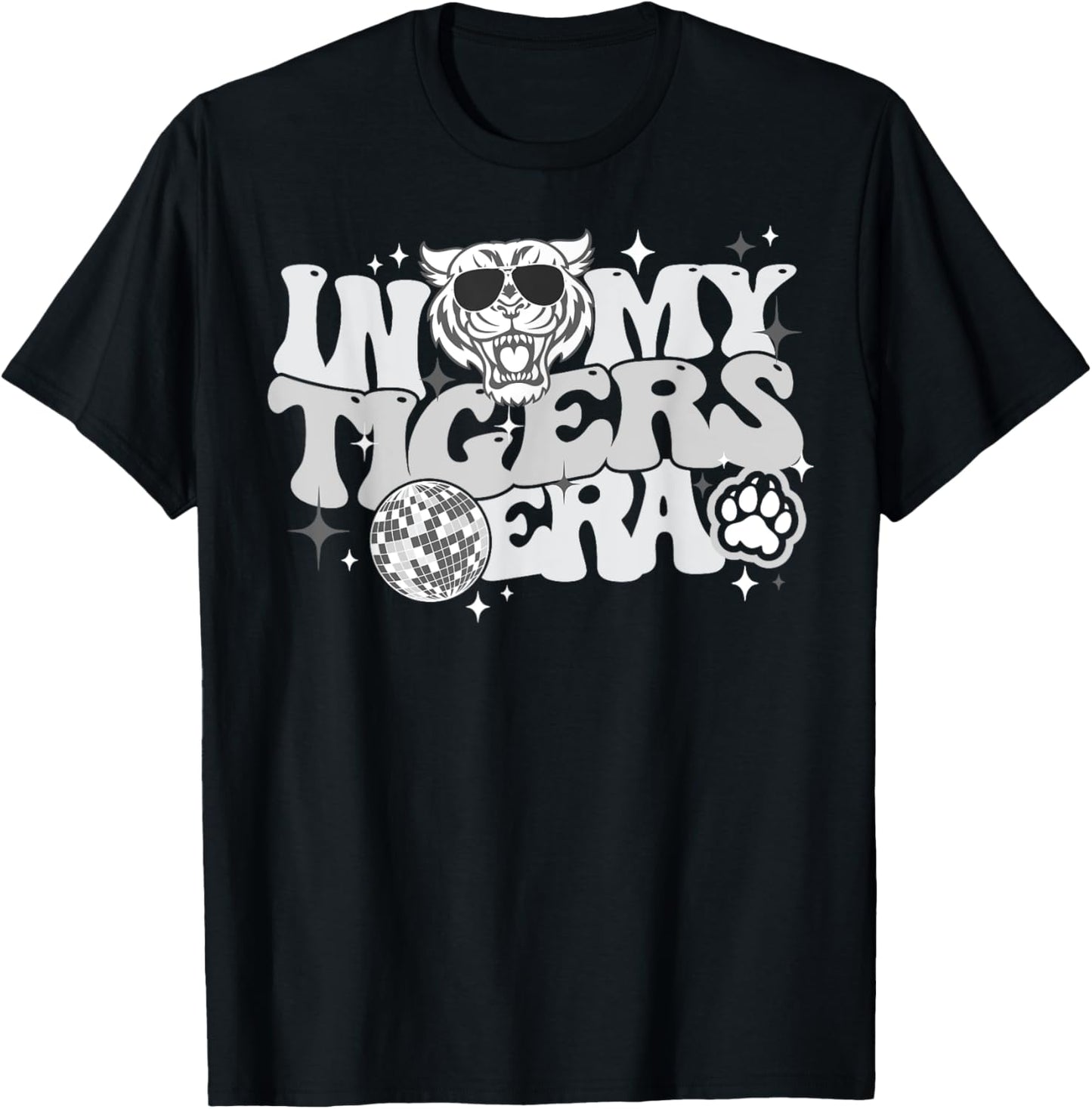 In My Tigers Era Back To School Sports Spirit Men Women T-shirt by TeeBrew