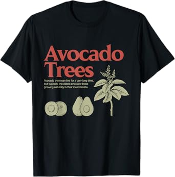 Avocado Trees Funny Definiton Apparel T-Shirt