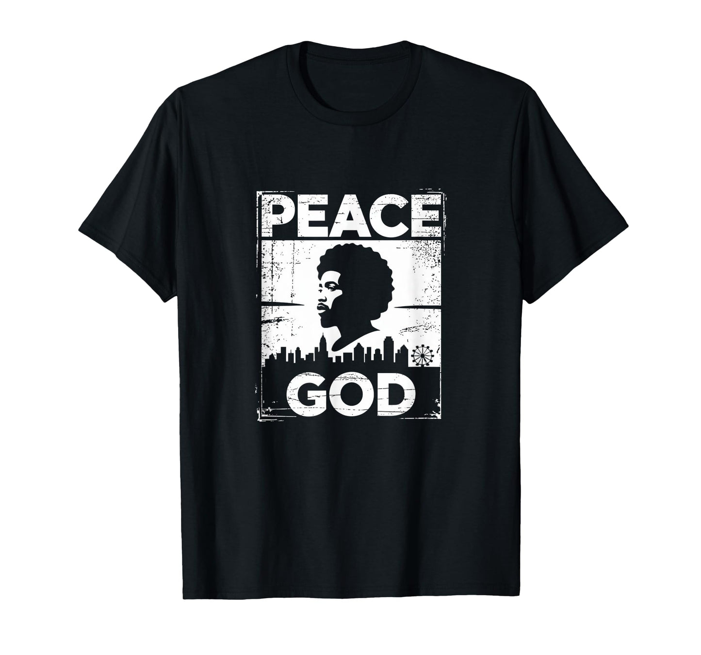 Peace God - 5 Percent Allah 7 Gods Earths Moorish T-Shirt