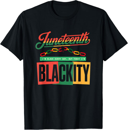 Juneteenth Freedom Day Graphic Tee African American History T-Shirt