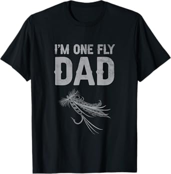 Mens One Fly Dad Funny Fathers Day T-Shirt