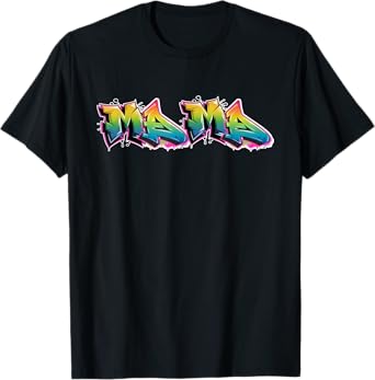 Airbrush Graffiti Mom Mama Street Artist T-Shirt