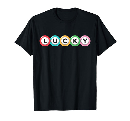 Bingo Game Design for Lucky Bingo Player T-Shirt