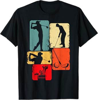 Golf Club Golfer Golfing Boys Kids T-Shirt