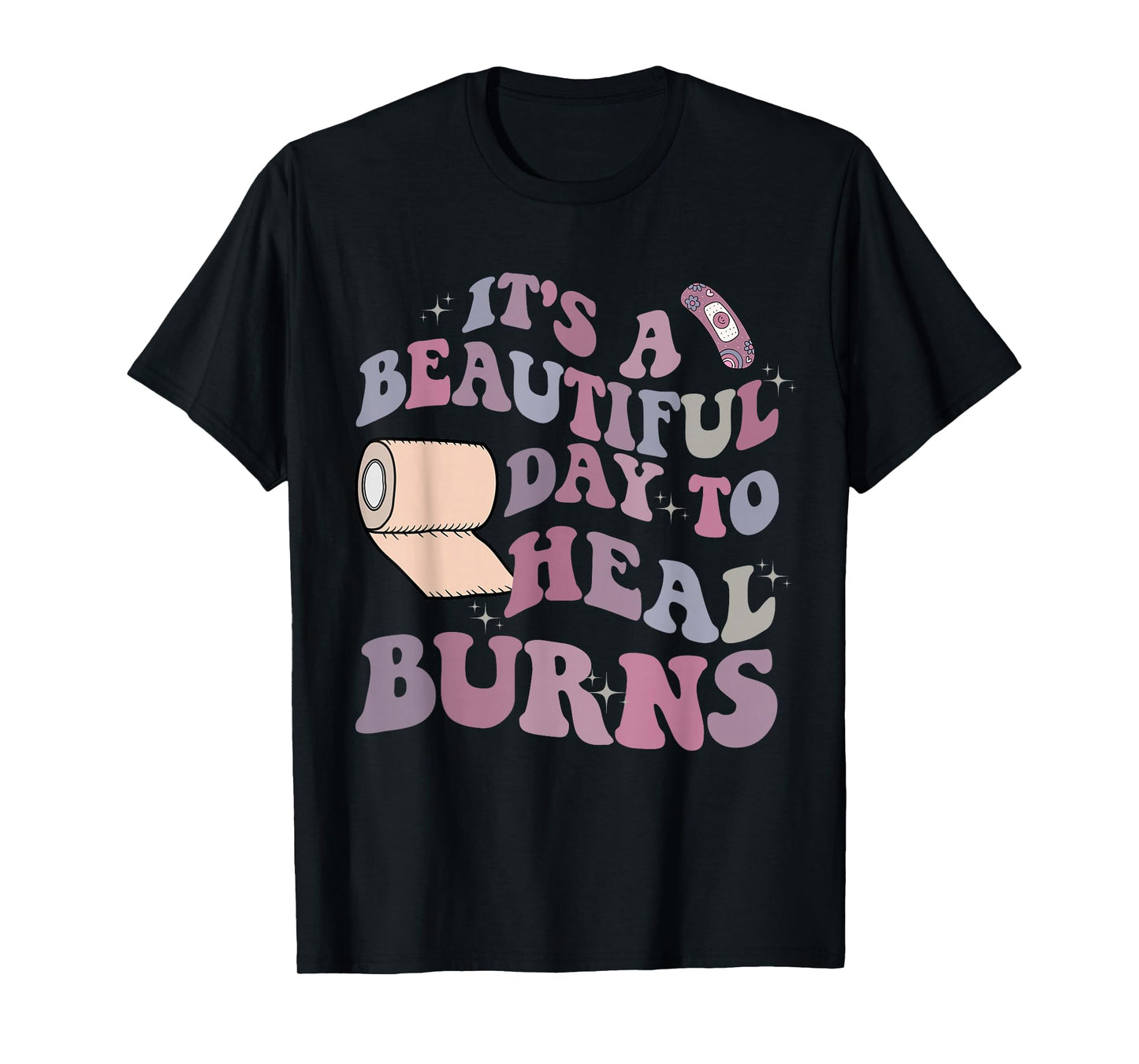 BICU Burn ICU Nurse Groovy Intensive Care Unit Nurses T-Shirt