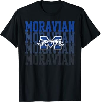 Moravian Vintage Arch University Retro Vintage Sports T-Shirt