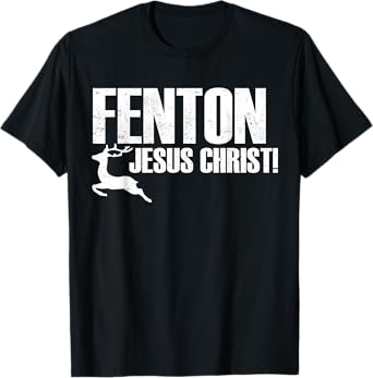 Vintage Jesus Christ, Deer Fenton Christian T-Shirt
