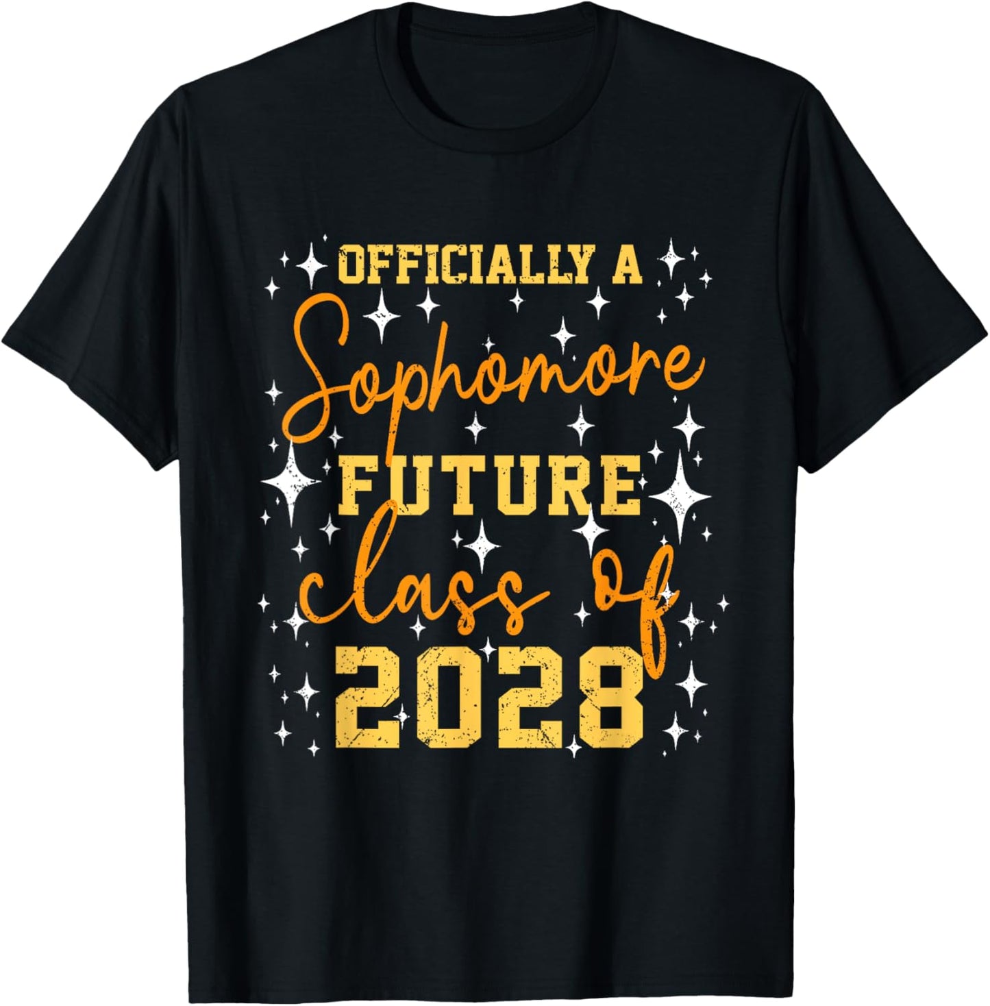 Officially a Sophomore Class of 2028 Future Grad First Day Tee by TeeBrew
