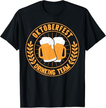 Oktoberfest Drinking Team Oktoberfest 2025 Costume Men Women T-Shirt