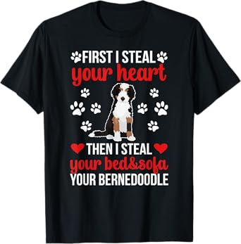 Bernedoodle Owner Funny Bernedoodle Dad Bernedoodle Mom T-Shirt