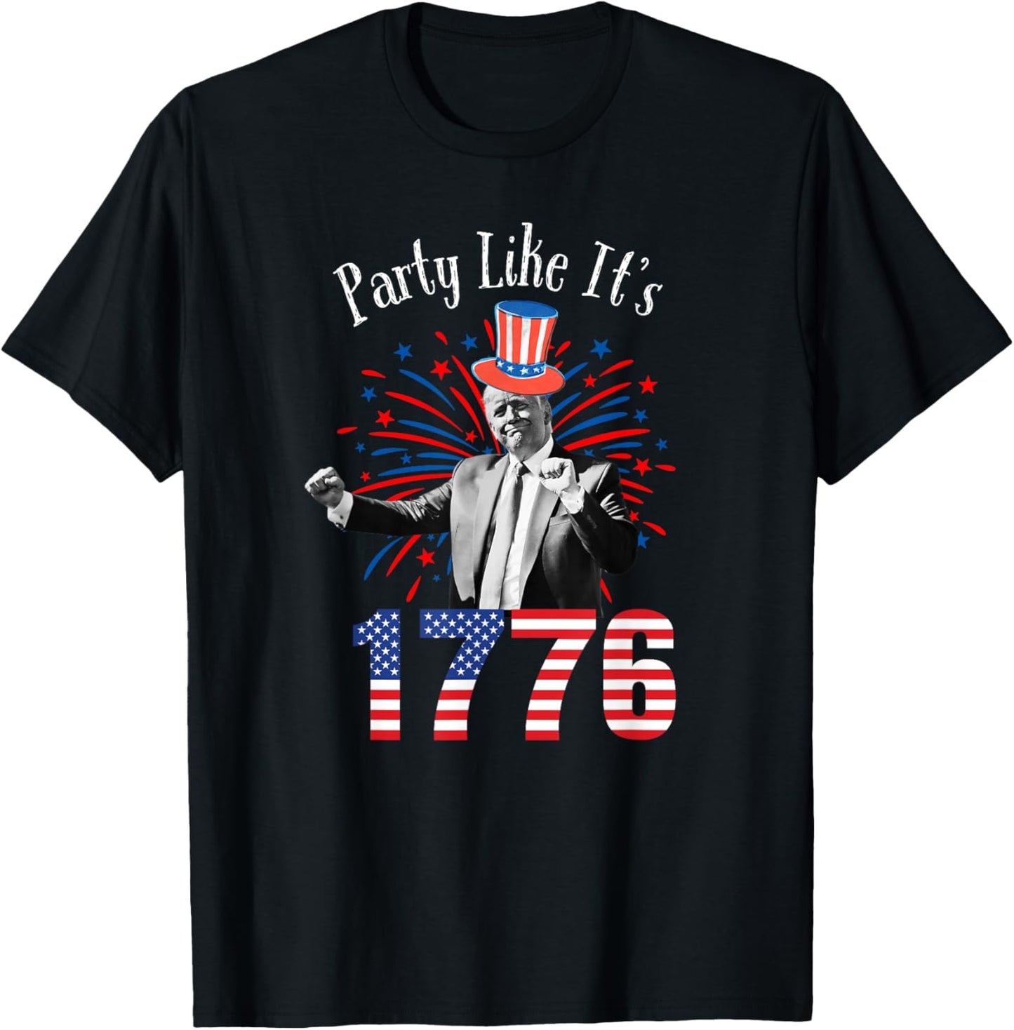 Trump 4th Of July Party Like It’s 1776 Independence Day T-shirt