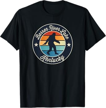Barren River Lake Kentucky Sasquatch Souvenir T-Shirt
