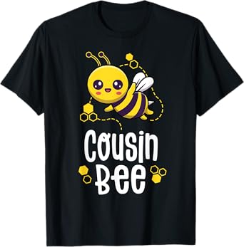 Cousin Bee Family Matching Birthday Outfit T-Shirt