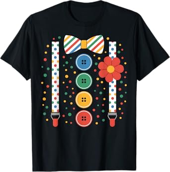 Clown Halloween Costume T-Shirt