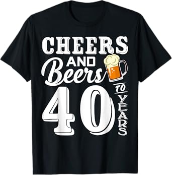 40th Birthday 1984 40th Anniversary Beer Lover Tee T-Shirt
