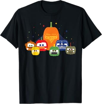 Disney and Pixar's Cars Halloween Pumpkin Group T-Shirt