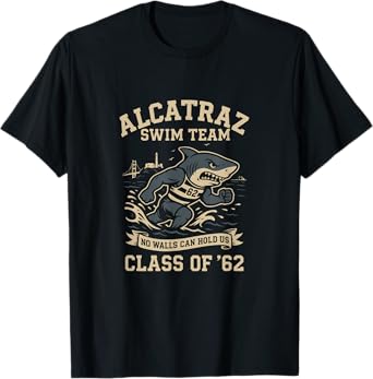 Alcatraz Penitentiary Swim Team T-Shirt