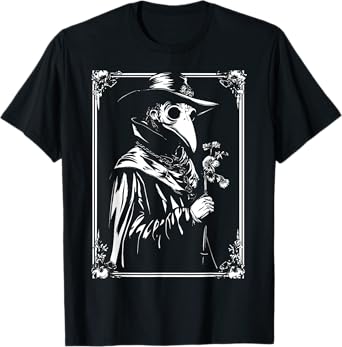 Plague Doctor Occult Gothic Steampunk Goth T-Shirt