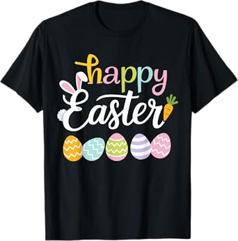 Happy easter for egg hunt family kids T-Shirt