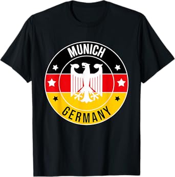 Funny German Flag Beer Boot Munich Germany Oktoberfest Men T-Shirt
