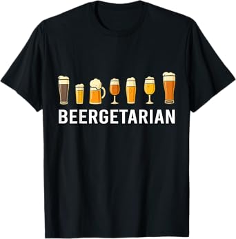 Beergetarian Funny Pun Saying for Craft Beer Lover or Brewer T-Shirt