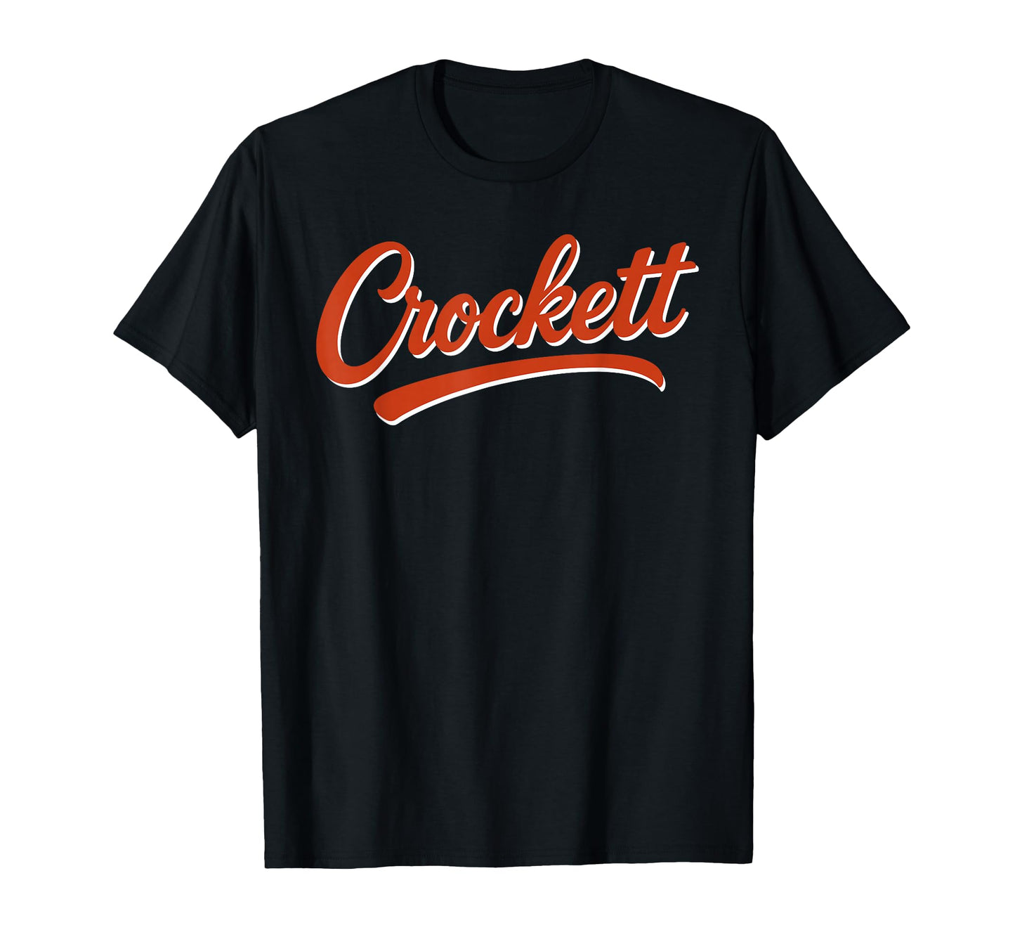 Shirt That Says CROCKETT T-Shirt Simple County CROCKETT T-Shirt