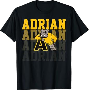 Adrian College Retro Vintage Design for Men Women Boy Girl T-Shirt