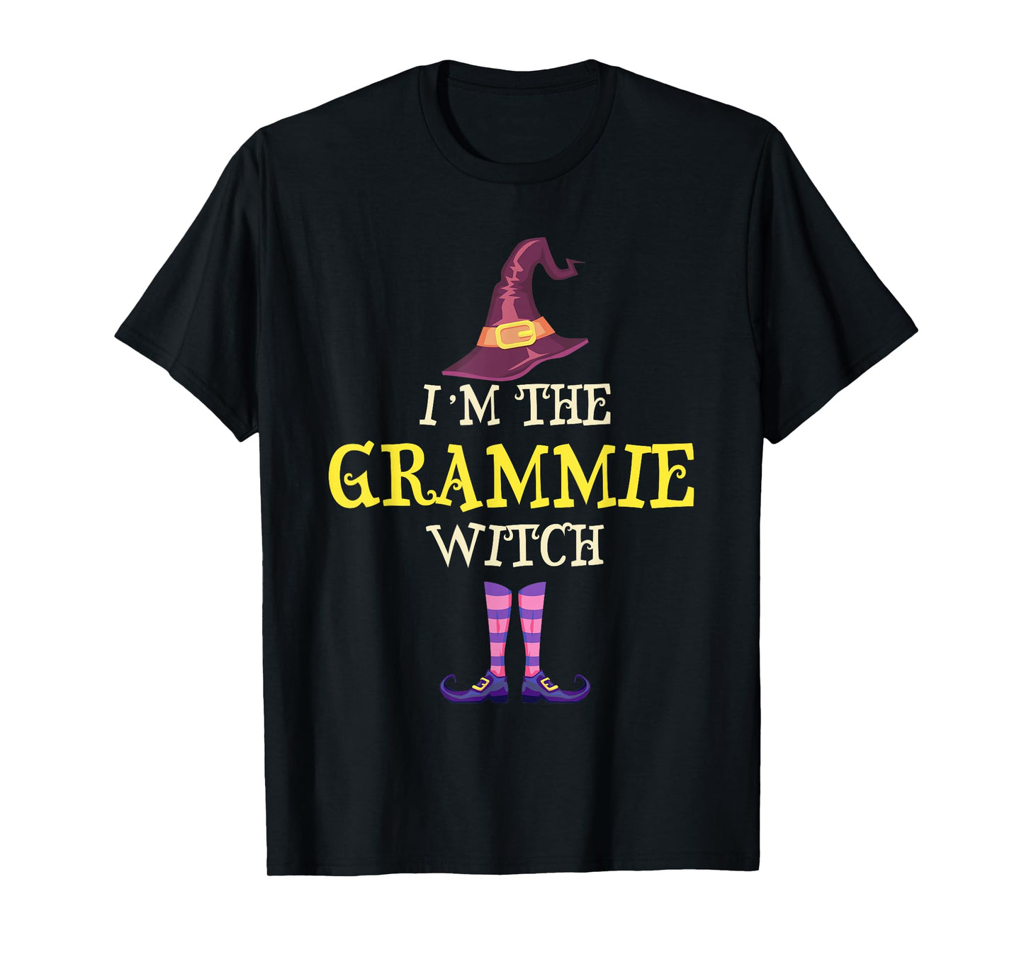 I'm The Grammie Witch Costume Halloween Funny Witchy T-Shirt