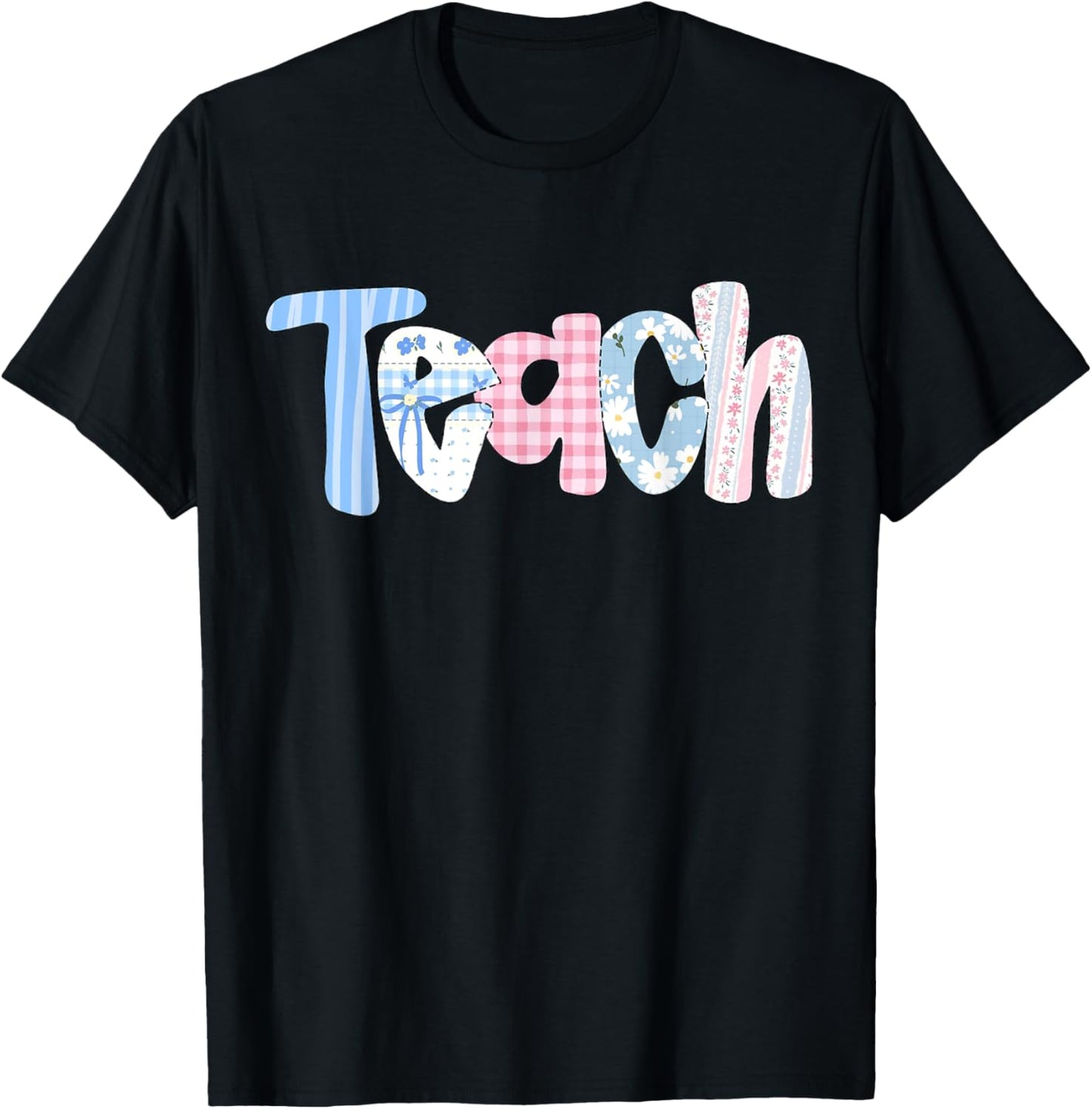 Floral Teach Inspirational PreK & Kindergarten Teacher Life Tee by TeeBrew